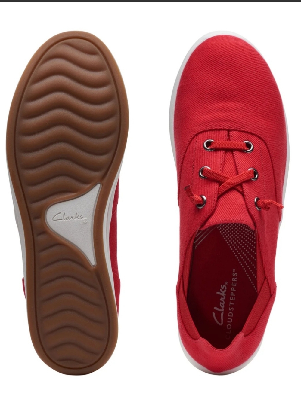 NWT Cloudsteppers Breeze Ave. Sneaker (Red Rouge) - Clarks